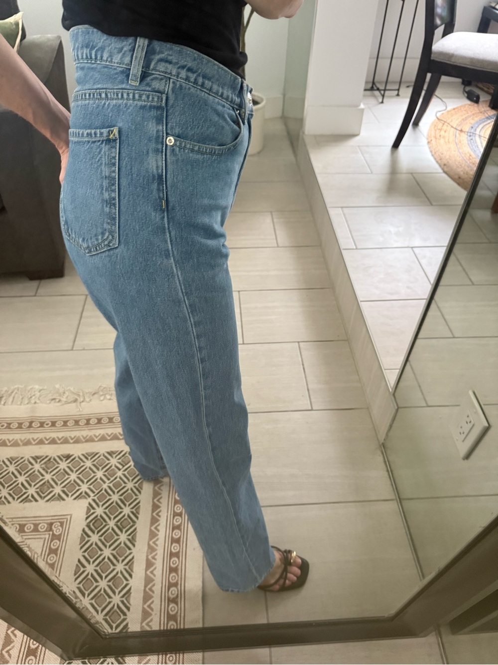Kenzo High-Waist Straight Leg Jeans Size 30 - Picture 7 of 7